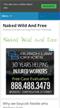 Mobile Screenshot of nakedwildandfree.com